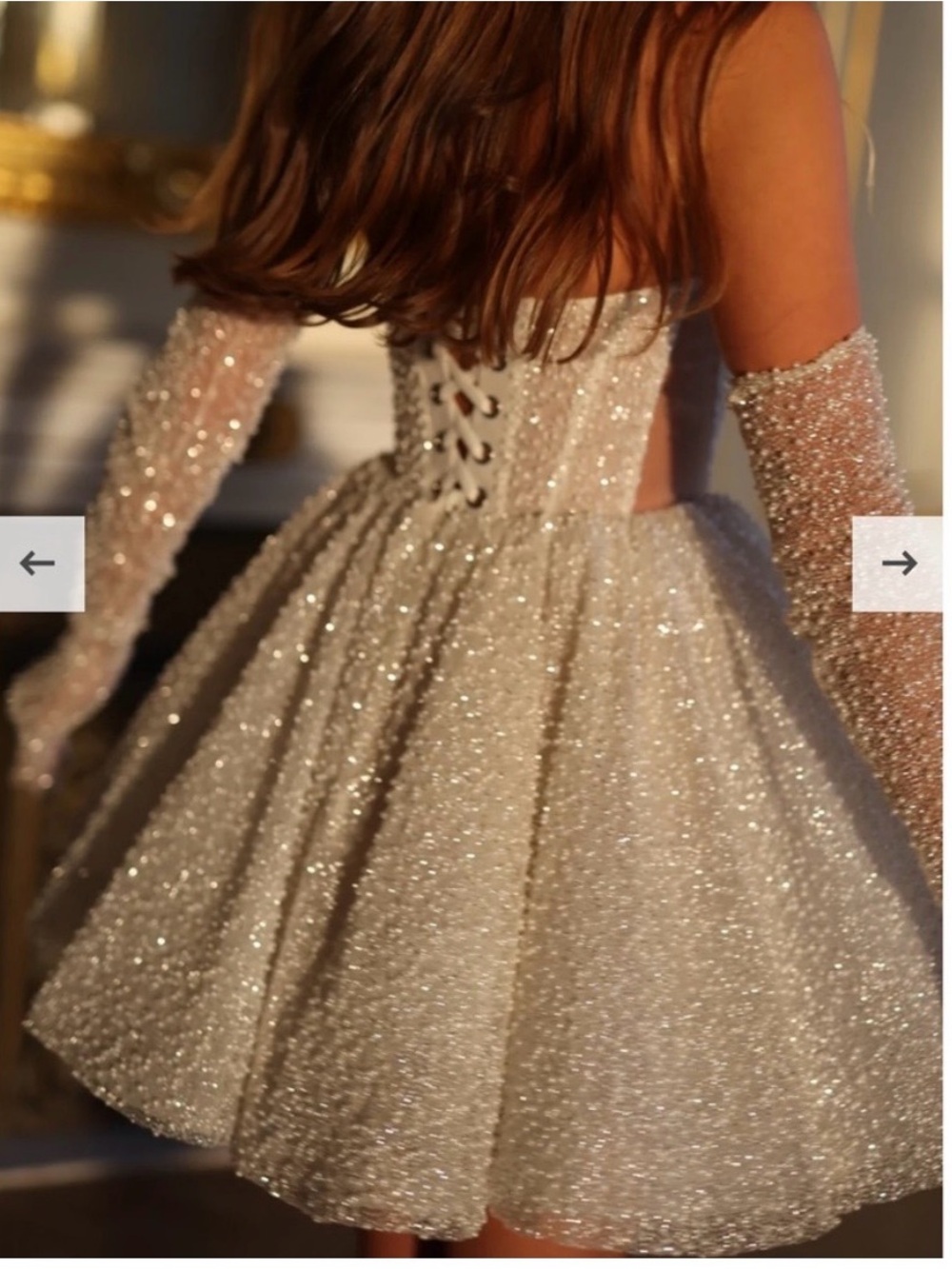 Rosie Etienne Faith Dress, Bridal Mini - Picture 4 of 14
